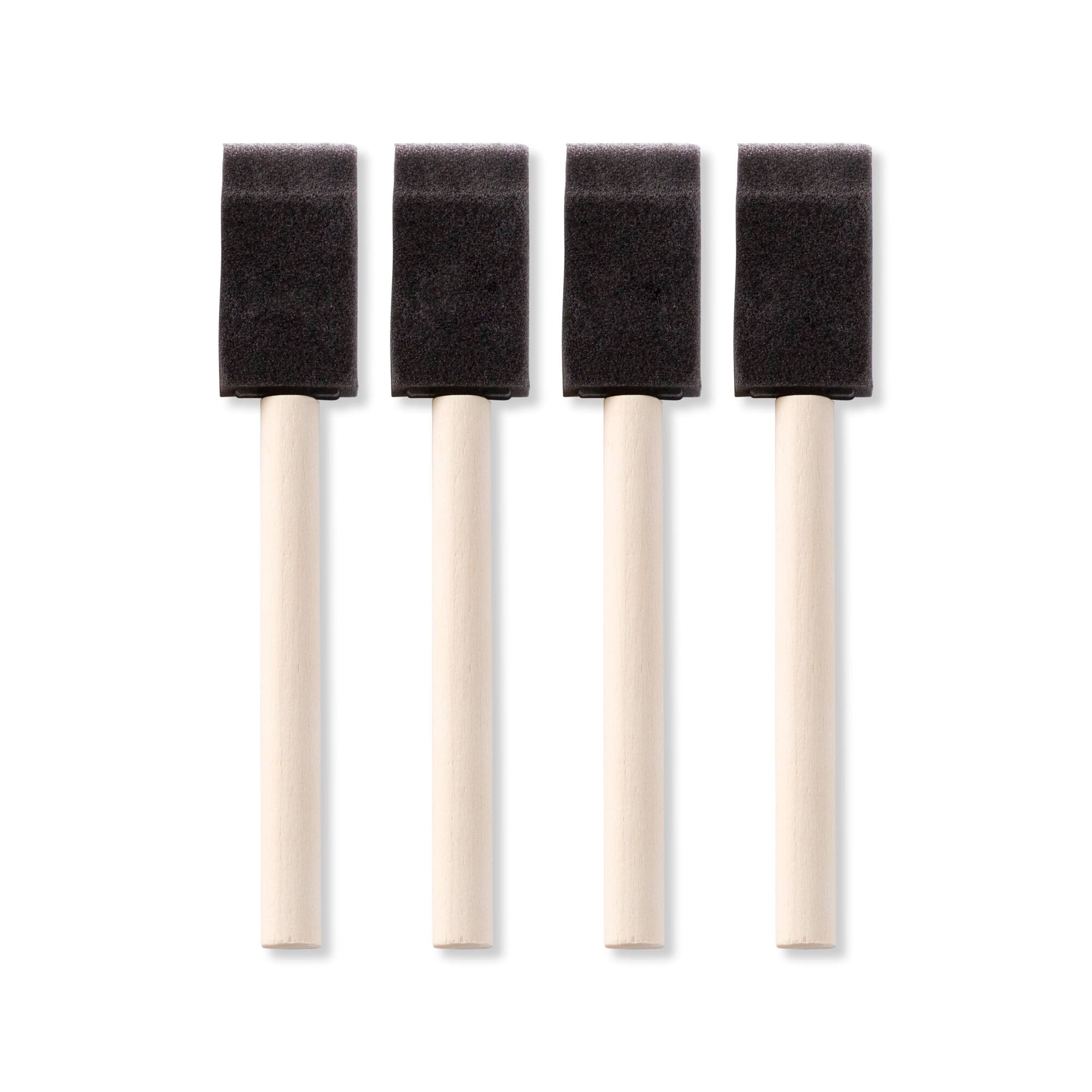 1" Foam 4 Piece Brush Set by Craft Smart®